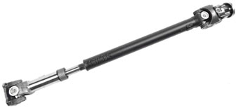 driveshaft with slip yoke and double cardan